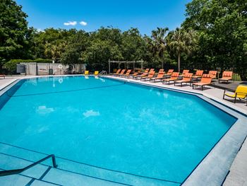 Sparkling pool